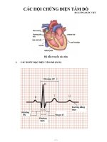 CÁC hội CHỨNG điện tâm đồ