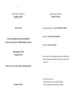 Tăng cường kiểm soát nội bộ chi phí sản xuất tại công ty cổ phần nhựa đà nẵng