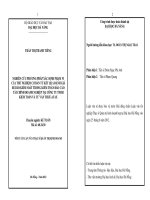 Nghiên cứu phương pháp xác định phạm vi của thử nghiệm cơ bản từ kết quả đánh giá rủi ro kiểm soát trong kiểm toán báo cáo tài chính doanh nghiệp tại công ty TNHH kiểm toán và tư vấn thuế atax