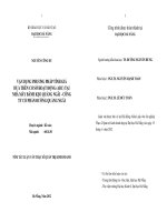 Vận dụng phương pháp tính giá dựa trên cơ sở hoạt động (ABC) tại nhà máy bánh kẹo quảng ngãi   công ty cổ phần đường quảng ngãi