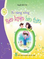 tập sách kĩ năng sống rèn luyện bản thân