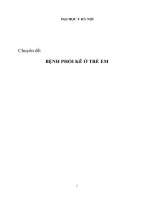 Bệnh phổi kẽ ở trẻ em