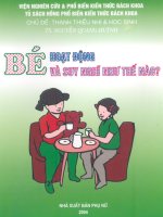 bé hoạt động và suy nghĩ như thế nào