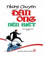 Những chuyện đàn ông nên biết (nhấn nút toàn màn hình để xem đầy đủ )