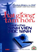 Hạt giống tâm hồn dành cho sinh viên học sinh