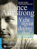 Lance armstrong   ý chí ngoài đường đua