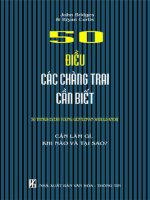 50 điều các chàng trai cần biết