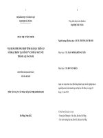 Vận dụng phương pháp tính giá dựa trên cơ sở hoạt động tại công ty cổ phần may núi thành   quảng nam