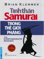 Tinh thần samurai trong thế giới phẳng (nhấn nút toàn màn hình để xem đầy đủ )