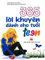 365 lời khuyên dành cho tuổi teen  (nhấn nút toàn màn hình để xem đầy đủ )