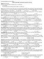 Tài liệu hóa học vô cơ 12: Chuyên đề điều chế kim loại bài tập (N2)