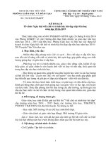 Kế hoạch tổ chức thi viết chữ đẹp