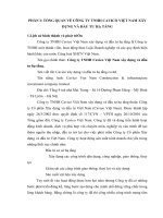 Báo cáo thực tập tổng hợp tại công ty TNHH cavico việt nam xây dựng và đầu tư hạ tầng