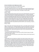 ĐỀ THI LUẬT HÌNH SỰ PHẦN CÁC TỘI PHẠM