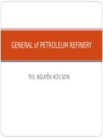 Chapter 1  general of petroleum refinery