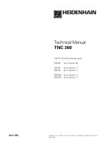 Technical manual TNC 360