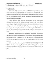 SKKN - Chuyển đông cơ học vật lý 8