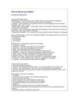 How to improve your english