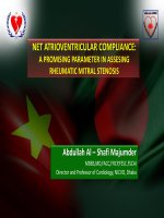 NET ATRIOVENTRICULAR COMPLIANCE   a PROMISING PARAMETER IN ASESING RHEUMATIC MITRAL STENOSIS