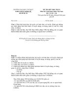 ĐỀ THI HẾT HỌC PHẦN LUẬT HÀNH CHÍNH VIỆT NAM