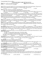 Tài liệu hóa học vô cơ 12  Lớp A1: Chuyên đề nhôm và hợp chất bài tập (N1