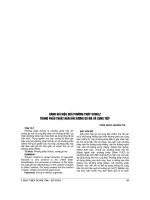 ĐÁNH GIÁ HIỆU QUẢ PHƯƠNG PHÁP SCHULZ TRONG PHẪU THUẬT nắn kín XƯƠNG gò má và CUNG TIẾP