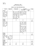 BỘ đề KIỂM TRA 1 TIẾT 15 PHÚT TOÁN 7 HKI