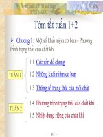 Định luật nhiệt động thứ nhất