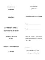 Quản trị lực lượng bán hàng sắt thép của công ty cổ phần kim khí miền trung