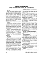 THỰC TRẠNG sức KHỎE RĂNG MIỆNG của học SINH TRƯỜNG TIỂU học NGỌC sơn, KIẾN AN, hải PHÒNG 2009