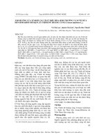 Ảnh hưởng của tổ hợp các chất điều hòa sinh trưởng và nước dừa đến sinh khối mô sẹo cây trinh nữ hoàng cung (crinum latifolium l )