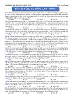 luyện thi đại học vật lý 2015 2016 phần sóng cơ