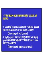 BÀI GIẢNG LUẬT HÀNH CHÍNH