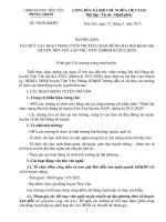 Hướng dẫn tuyên truyền đại hội đảng