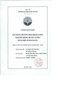 Xây dựng phương pháp định lượng cefixim trong huyết tương bằng điện di mao quản