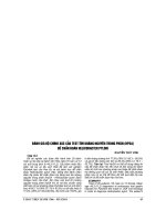 ĐÁNH GIÁ độ CHÍNH xác của TEST tìm KHÁNG NGUYÊN TRONG PHÂN (HPSA) để CHẨN đoán HELICOBACTER PYLORI