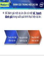 Slide PHƯƠNG PHÁP dạy học dự án TRONG môn TOÁN THPT nguyễn thị duyến module 4