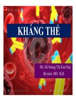 Bài giảng kháng thể miễn dịch 