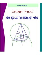 Những tính chất hình học quan trọng để chinh phục câu Oxy trong đề thi đại học