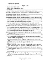 Kế toán chi phí nguyên vật liệu trực tiếp tại công ty TNHH conkaiser vina