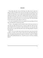 Phân tích một số kim loại nặng trong nước thải