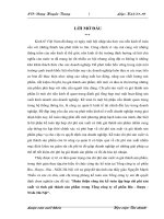 Hoàn thiện công tác kế toán tập hợp chi phí sản xuất và tính giá thành sản phẩm trong tổng công ty cổ phần bia   rượu   NGK hà nội