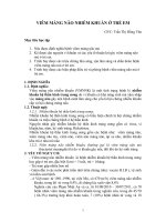 VIÊM MÀNG não NHIỄM KHUẨN ở TRẺ EM 