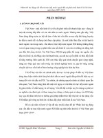 Phân tích tác động của vốn đầu tư trực tiếp nước ngoài FDI đến nền kinh tế việt nam giai đoạn 2007   2010