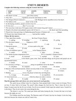 Ôn tập HKII, tiếng anh lớp 12 