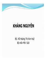 Bài giảng kháng nguyên full đã sửa 