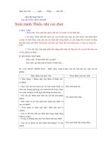 Giáo án MT lớp 1 theo đan mạch cả năm 