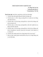 Bài giảng kháng sinh   kháng  nấm (TLTK   co van anh) 