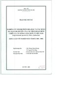 Nghiên cứu thành phần hóa học và tác dụng sinh học hạ gluco huyết của các phân đoạn dịch chiết lá cây bằng lăng nước (largerstroemia speciosa (l )pers lythraceae