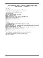 GA lớp 3 tuổi chuẩn cả năm 